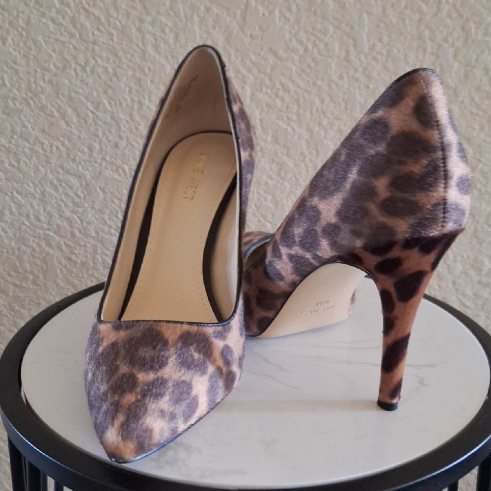 Nine West Leopard Print Heels